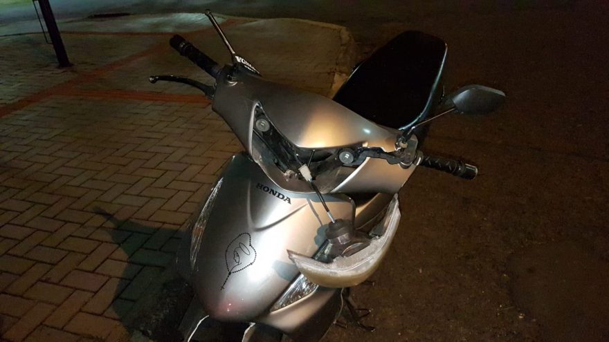 Motociclista fica ferida em acidente de trânsito no São Cristóvão