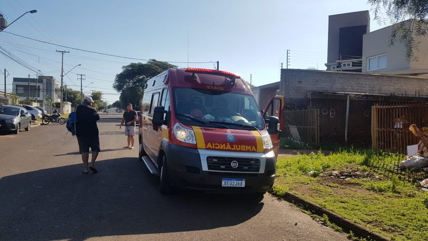 Homem cai de telhado e precisa ser socorrido no Universitário
