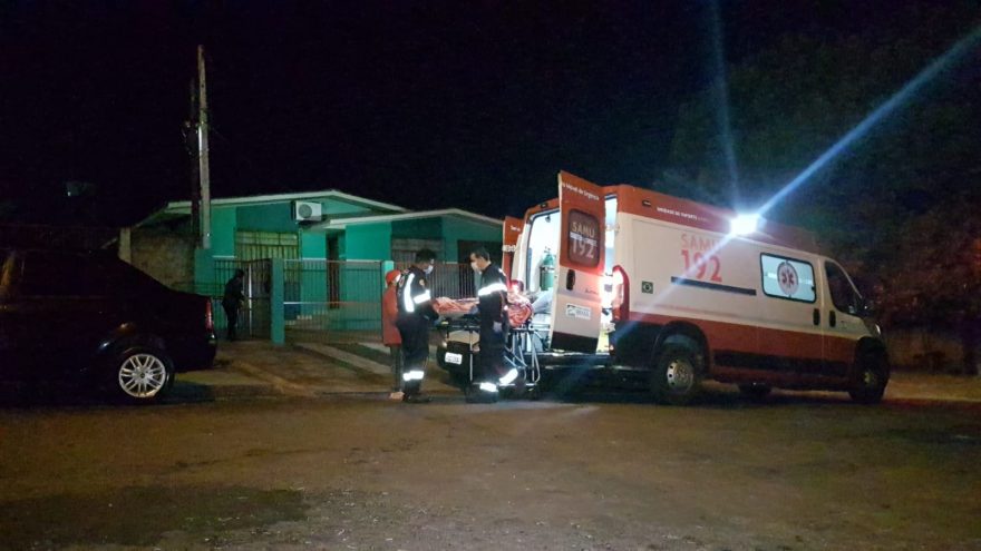 Idosa é socorrida pelo Samu após sofrer queda em residência no Coqueiral