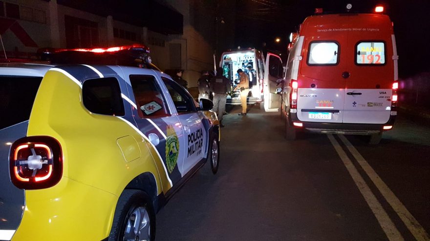 Homem em surto com facão mobiliza GM, Polícia Militar e SAMU, no Parque São Paulo
