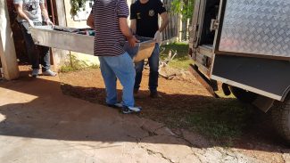 IML recolhe corpo de Jair Antônio da Silva