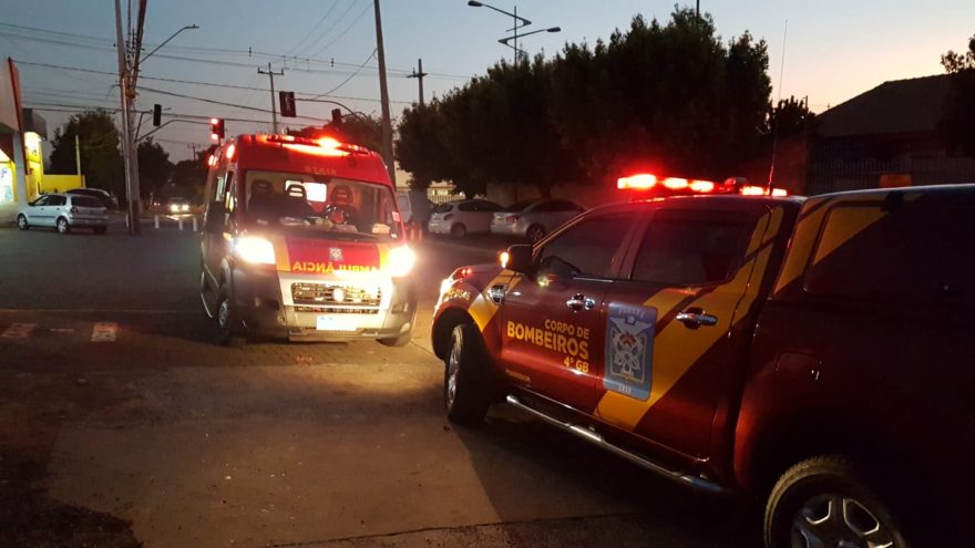 Trabalhador sofre queda de sete metros no Bairro Nova Cidade