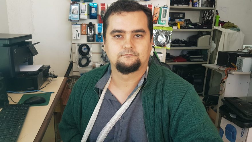 “Graças a Deus que eu estou aqui hoje” relata empresário baleado durante assalto