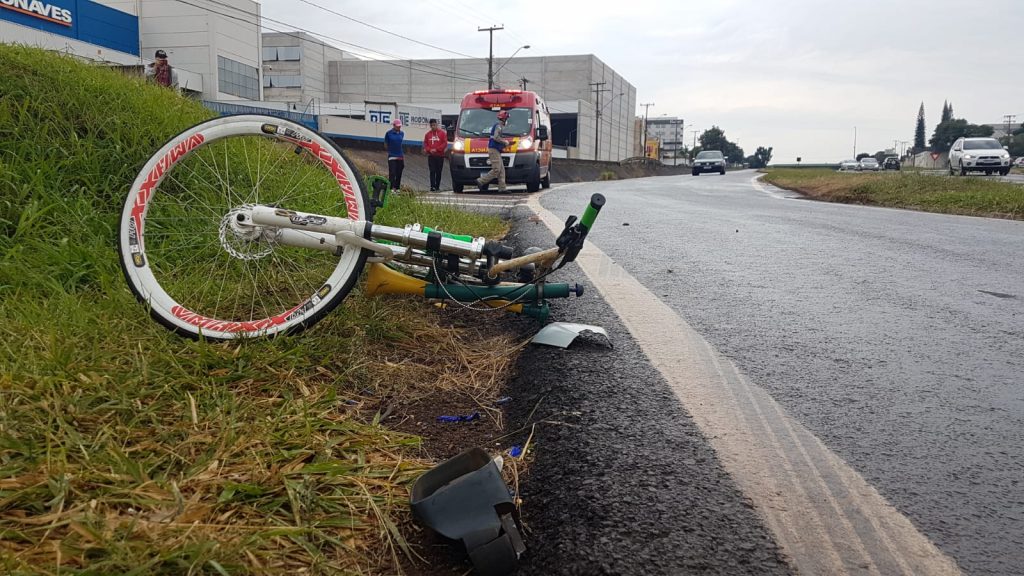 Siate é acionado para atender colisão na BR-277 em Cascavel
