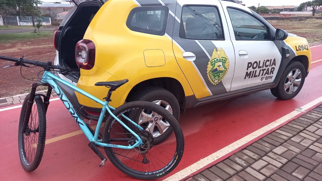 PM recupera bicicleta avaliada em R$ 7 mil em Cascavel
