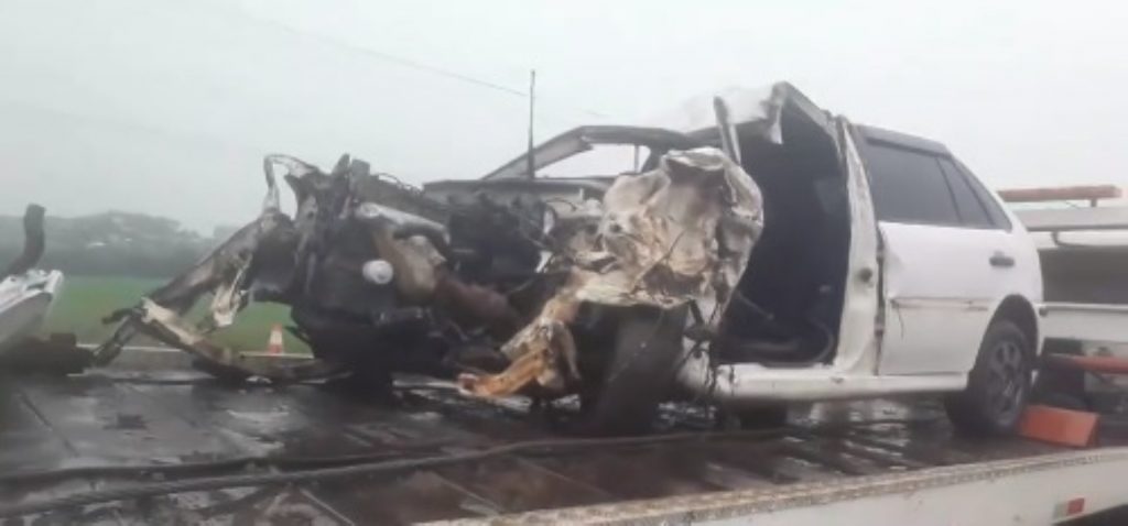 Grave acidente deixa cinco feridos na rodovia PR-281
