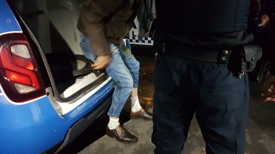Após provocar acidente de trânsito, homem foge mas é localizado pela GM e detido pelo crime de embriaguez