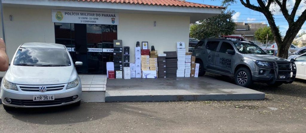 Rotam apreende 120 caixas de vinho argentino, avaliados em R$ 160 mil