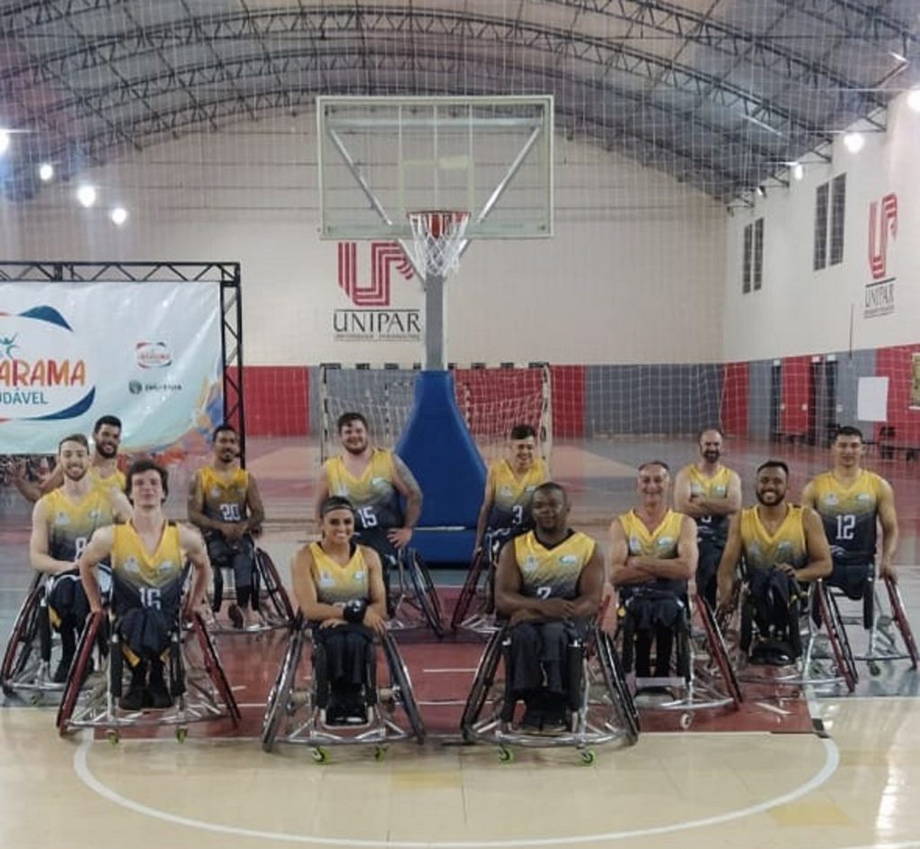 Paradesporto: Cascavel mantém segunda colocação no Paranaense de Basquete em Cadeira de Rodas