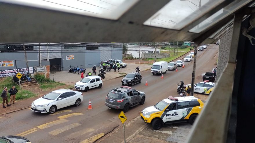 Polícia Militar e Transitar realizam Operação de fiscalização nas ruas de Cascavel
