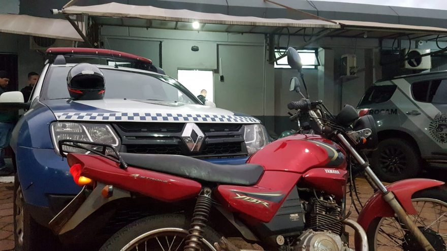 Homem em posse de motocicleta furtada é detido pela Guarda Municipal no Bairro Interlagos