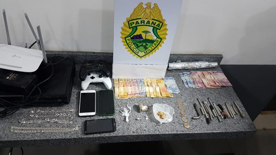 PM acaba com festinha no Bairro Interlagos e prende sete indivíduos acusados de furto