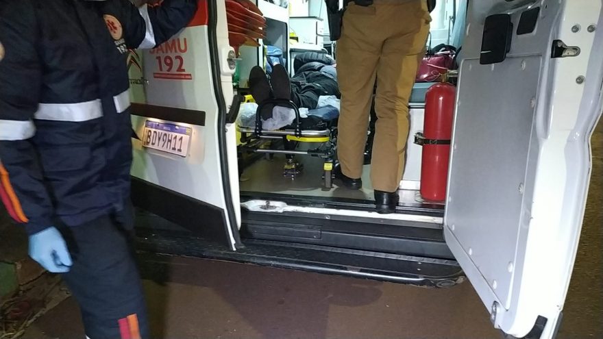 Vítima de tentativa de assalto entra em luta corporal com suspeito e fica ferido, no Bairro Santo Onofre