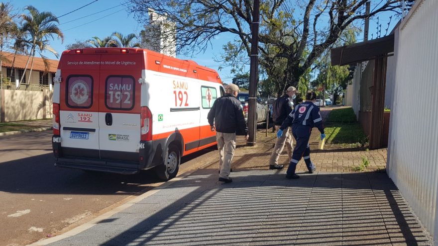 Corpo de Bombeiros foi acionado para atender vítima de problema clínico