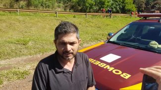 Morte na PRc-467: Caminhoneiro afirma que motociclista saiu do acesso e atravessou a via do nada