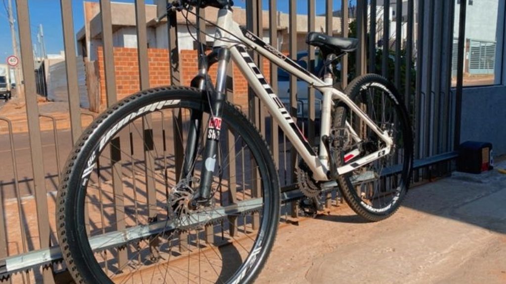 Bicicleta foi levada em ação criminosa no Siena