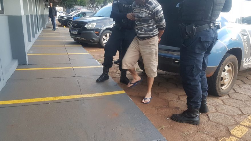 Homem acusado de agredir a mãe idosa e acamada é encaminhado pela GM para a 15ª SDP