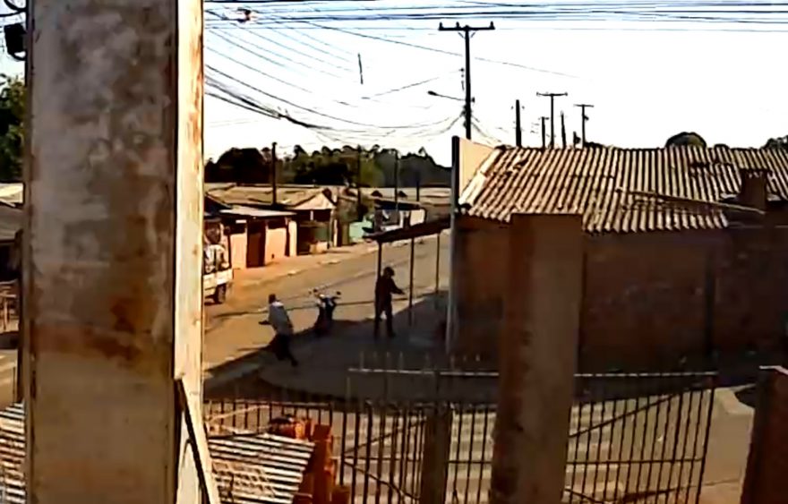 Impressionante: Vídeo mostra momento em que homem é executado no Cascavel Velho