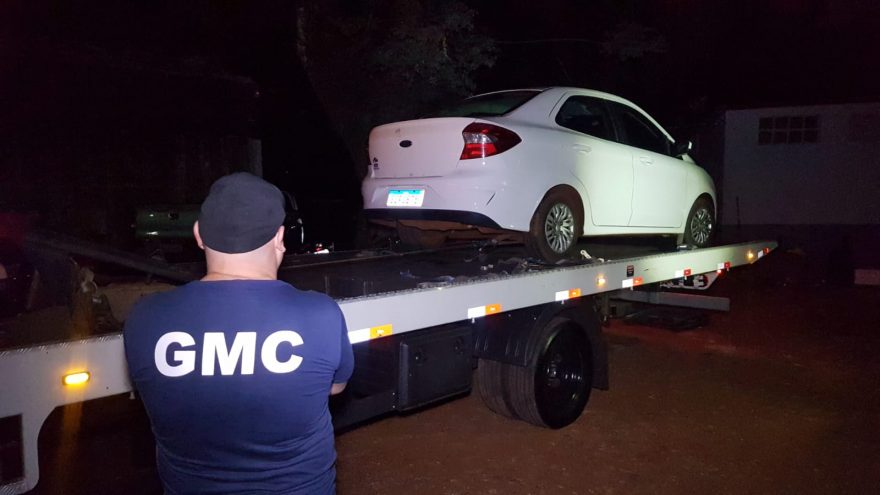Guarda Municipal recupera veículo furtado em Cascavel