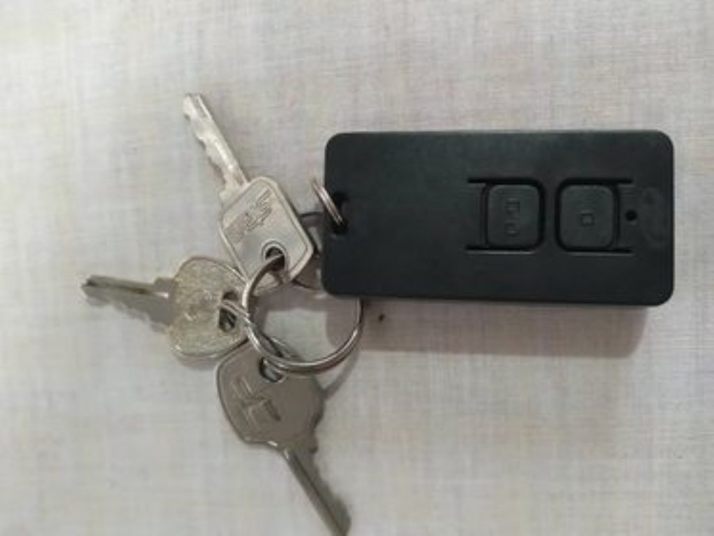 Molho de chaves e controle foram perdidos em Cascavel
