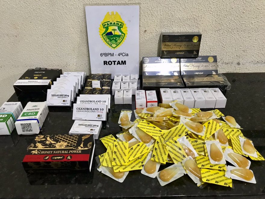 Homem em posse de estimulantes sexuais, anabolizantes e abortivos é preso pela Rotam