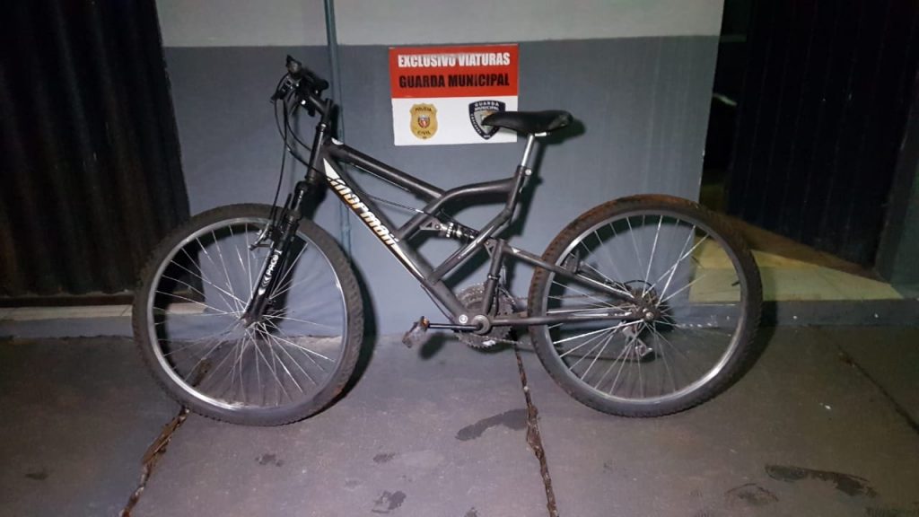 Guarda Municipal detém indivíduo em posse de bicicleta furtada