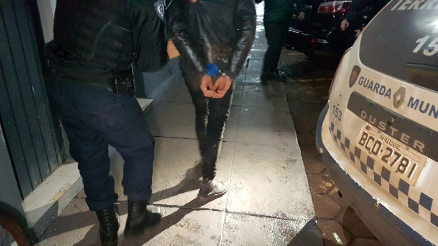 Acusado de furto qualificado é preso pela Guarda Municipal