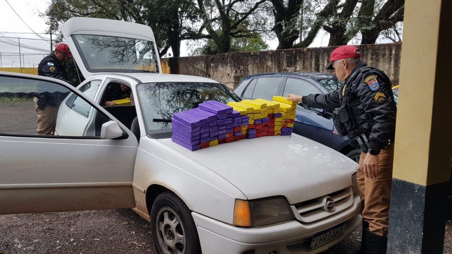 Polícia Rodoviária Estadual apreende maconha em Santa Tereza do Oeste