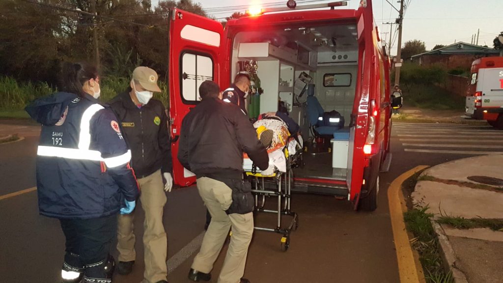Colisão de trânsito no Bela Vista deixa mulher ferida
