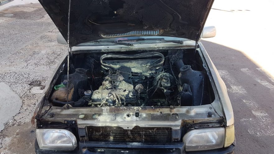 Motor de Escort pega fogo na Av. Carlos Gomes