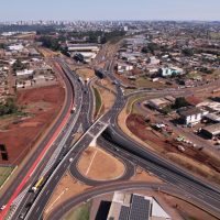 Imagem referente a Dia histórico para Cascavel: veja imagens do novo Trevo Cataratas inaugurado neste domingo (21)