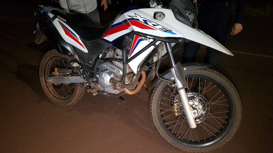 GM localiza motocicleta antes que dono tivesse percebido o furto, no Bairro Santo Inácio
