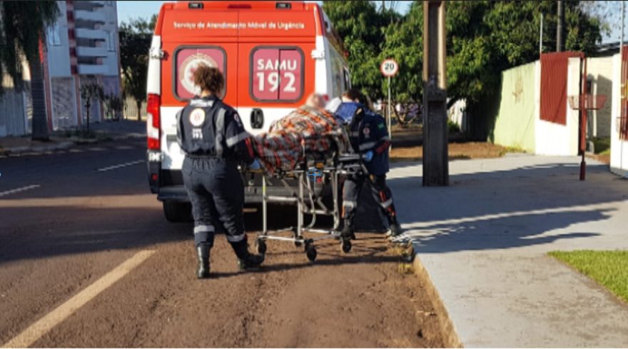 Idoso pouco responsivo é socorrido pelo Samu na Neva
