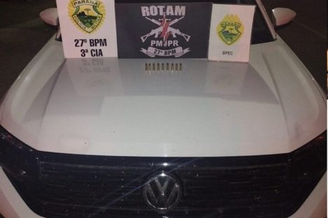 Taxista é agredido e abandonado por bandidos durante assalto na BR-476 Imagem referente a Taxista é agredido e abandonado por bandidos durante assalto na BR-476