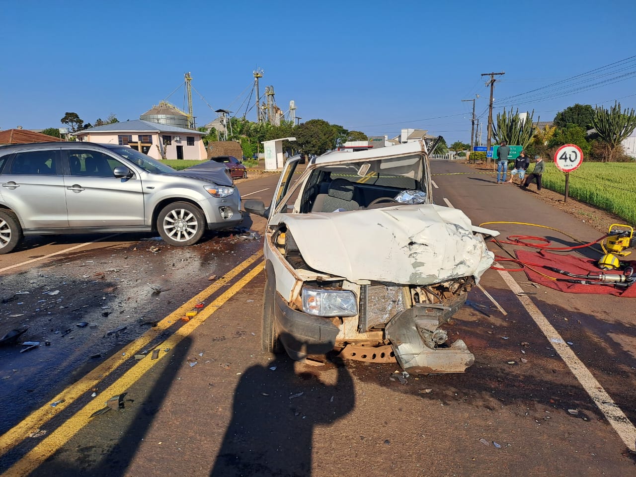 Motorista Morre Em Batida Frontal Na PR-583 Entre São Valério E Pérola ...