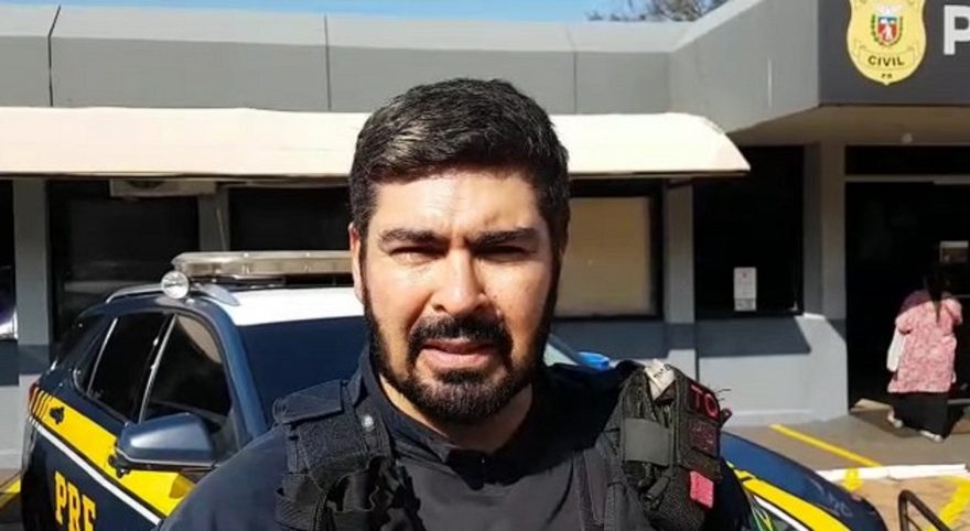 Policial Rodoviário Federal conversa com a CGN sobre a apreensão de maconha na BR-277