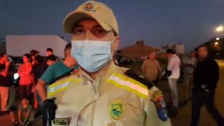 Tenente Delai do Corpo de Bombeiros fala sobre acidente que vitimou motociclista em Cascavel