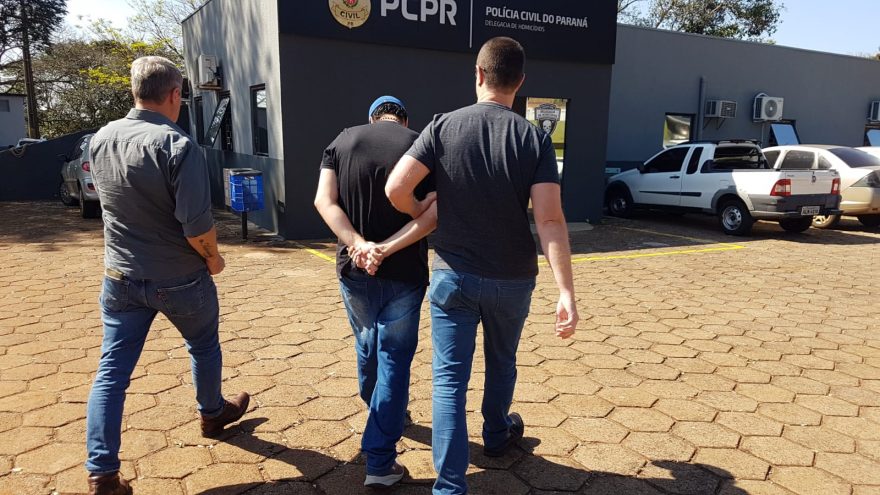 Acusado da morte de João César Gomes, encontrado na Estrada Chaparral, é detido em Cascavel