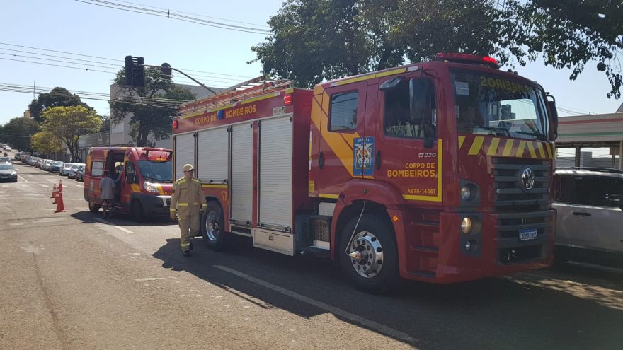 Colisão de trânsito sem vítimas é registrada no Centro
