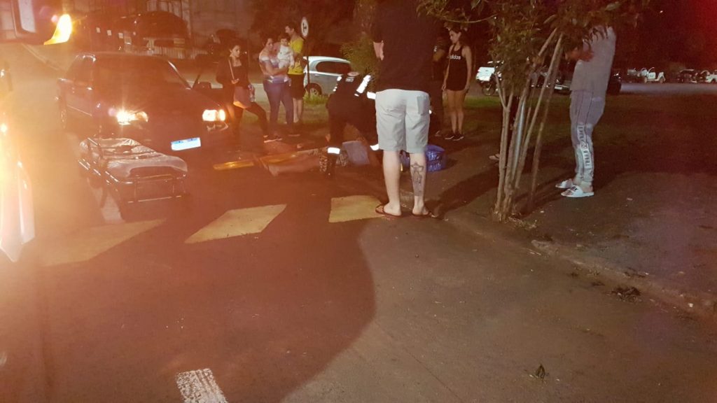Colisão de trânsito deixa homem ferido no Neva