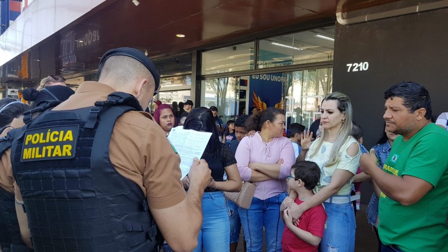 Confusão no primeiro dia de aula mobiliza PM em suposto curso infantil de academia militar