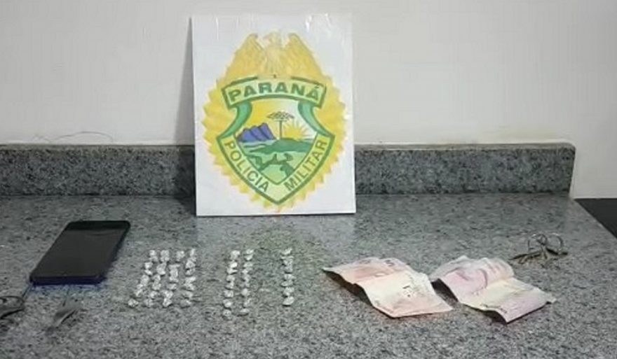 Jovem portando pedras de crack é encaminhado à 15ª SDP