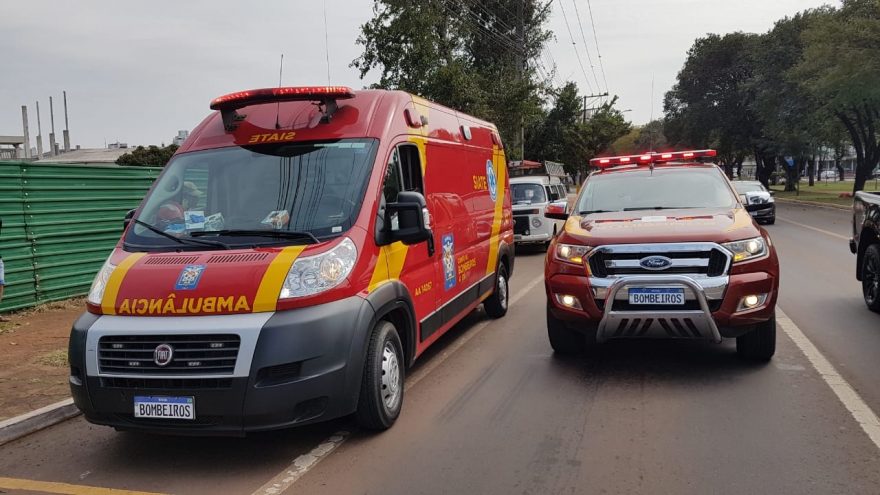 Trabalhador sofre lesões graves nos braços em acidente com máquina no Bairro São Cristóvão