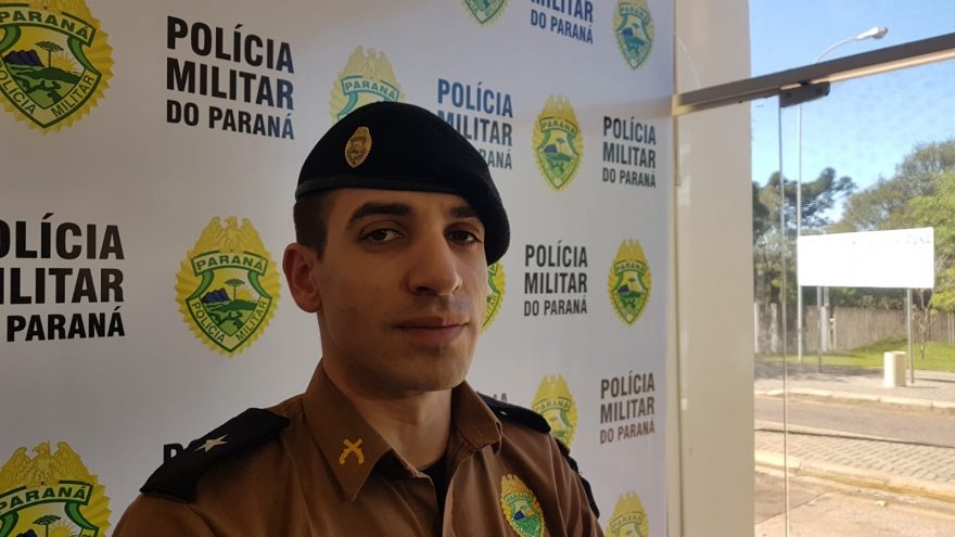 Tenente Tavares concede entrevista sobre a apreensão de drogas realizada pela Equipe Extrajornada