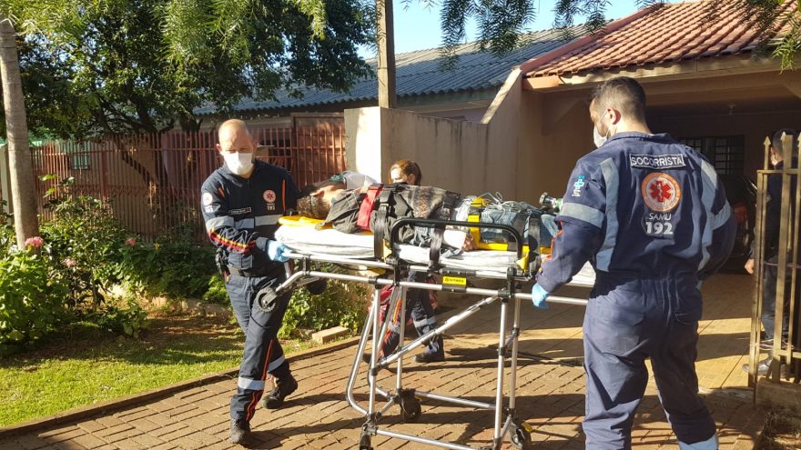 Homem com vaga para internação compulsória é encaminhado pelo SAMU no Bairro Paulo Godoy