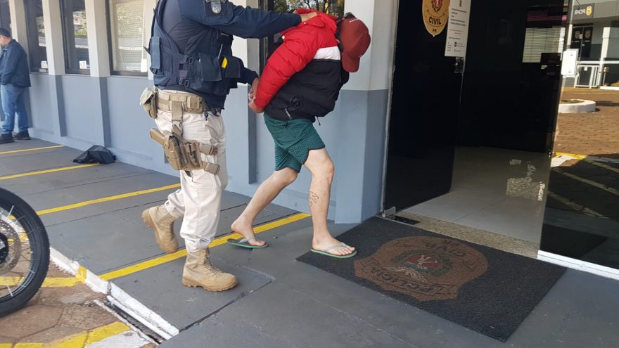 Polícia Rodoviária Federal encaminha casal à 15ª SPD
