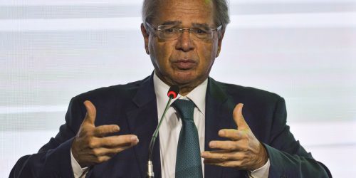 PIB cresceu o equivalente às projeções mais otimistas, diz ministro Imagem referente a PIB cresceu o equivalente às projeções mais otimistas, diz ministro