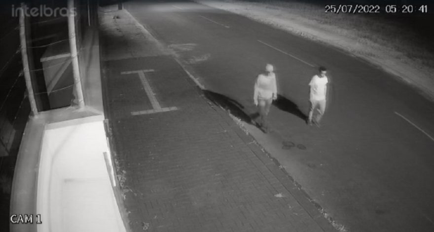 Câmeras de segurança registra ação de quadrilha que realizava furtos de caminhonete em Cascavel