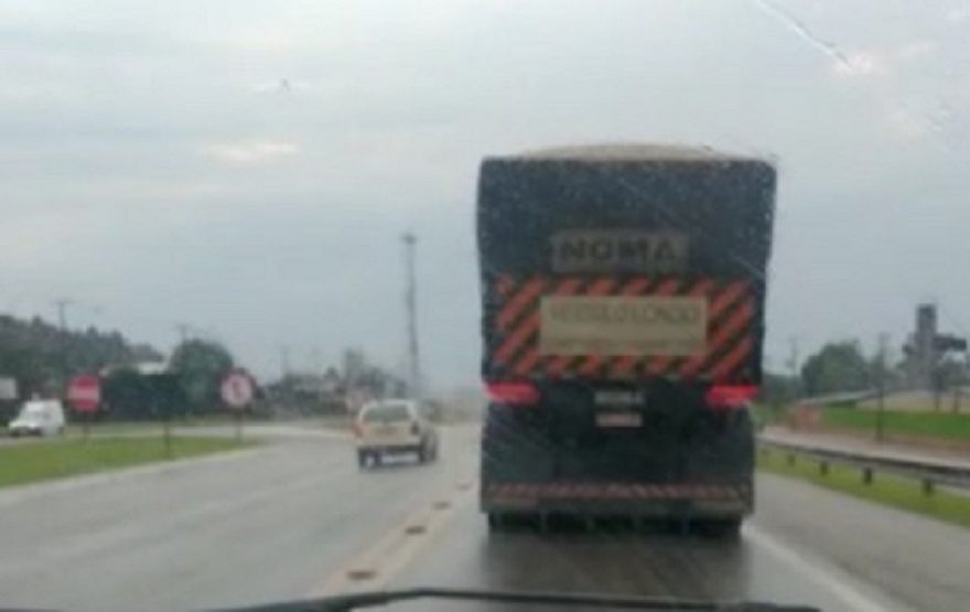 Em dia com acidente fatal na BR-277, vídeo flagra ultrapassagem irregular em faixa contínua