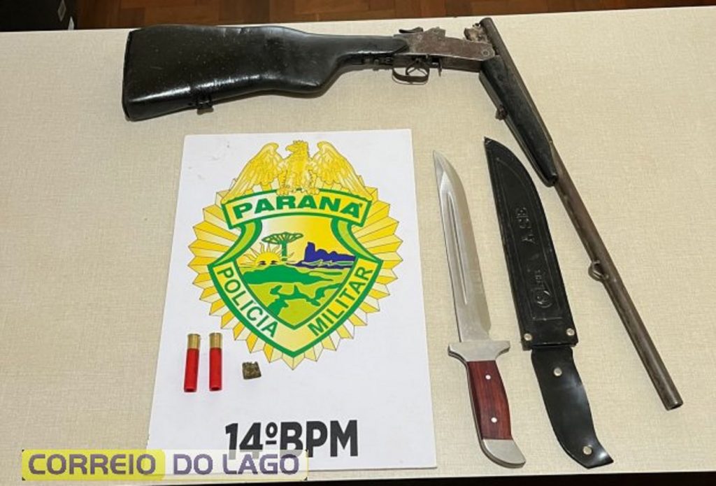 Homens são presos com carabina em Itaipulândia